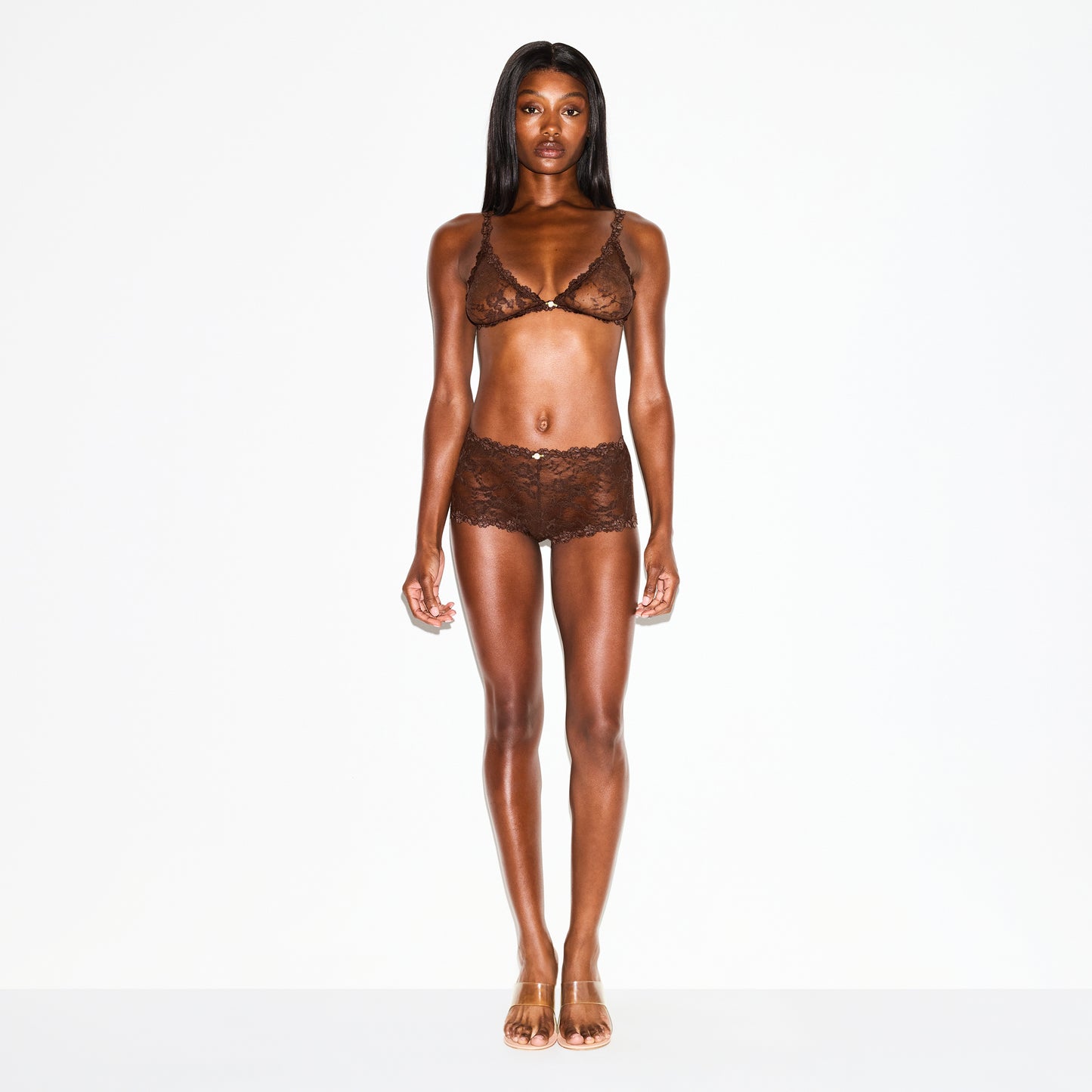 SKIMS Stretch Lace Boyshort