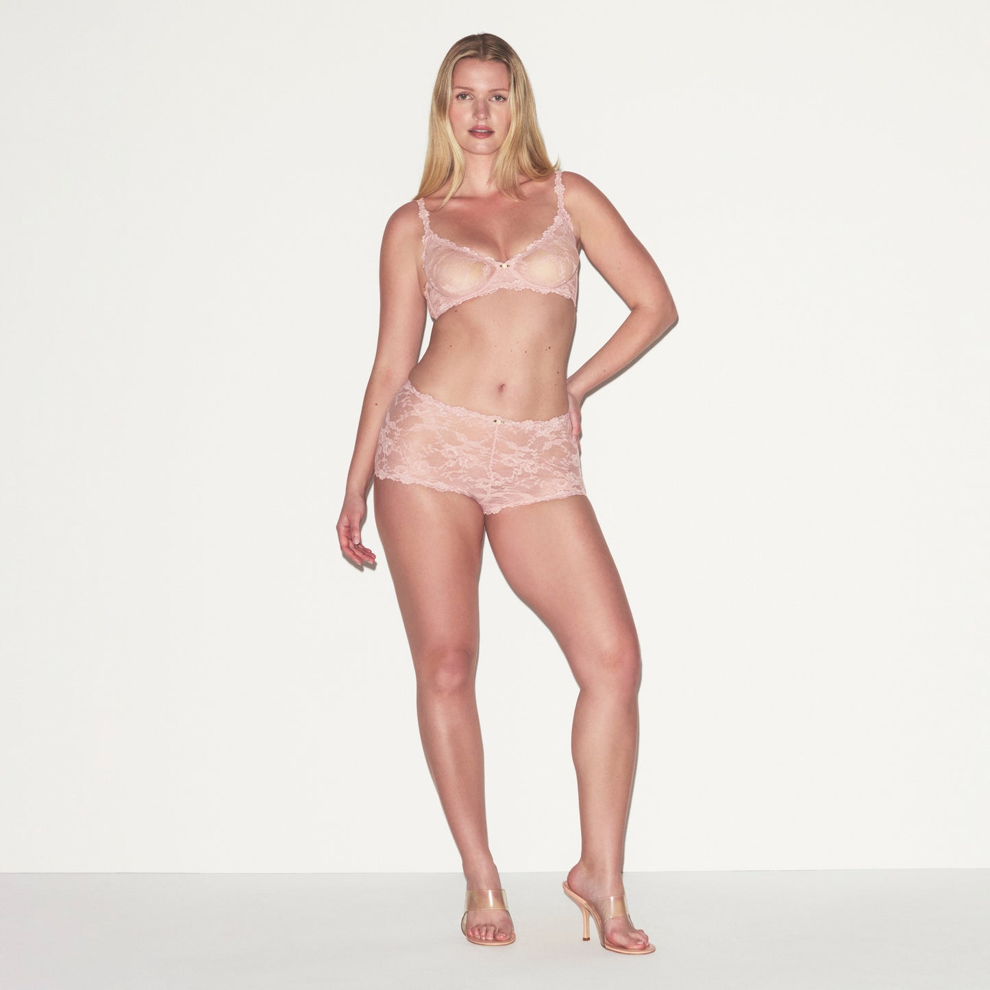 SKIMS Stretch Lace Boyshort