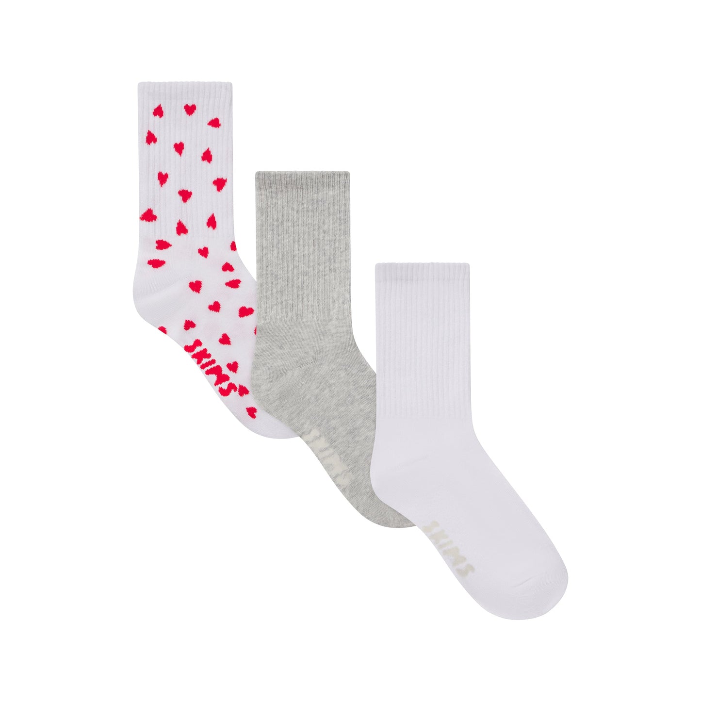 SKIMS Sport Crew Sock 3 Pack