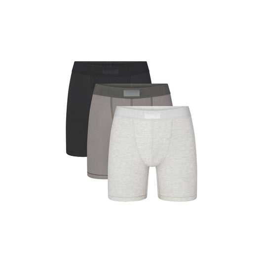 SKIMS MEN - Skims Cotton 3 Pack Boxer Brief 5 Inch