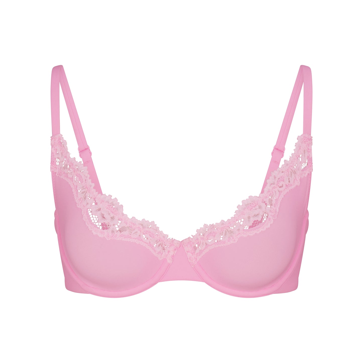 SKIMS Fits Everybody Lace Unlined Demi Bra