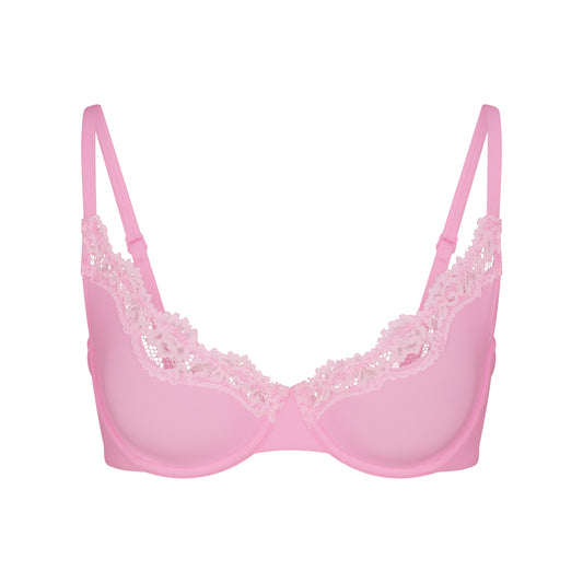 SKIMS Fits Everybody Lace Unlined Demi Bra