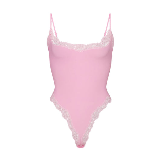SKIMS Fits Everybody Lace Cami Bodysuit