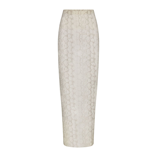SKIMS Milky Sheer Long Skirt