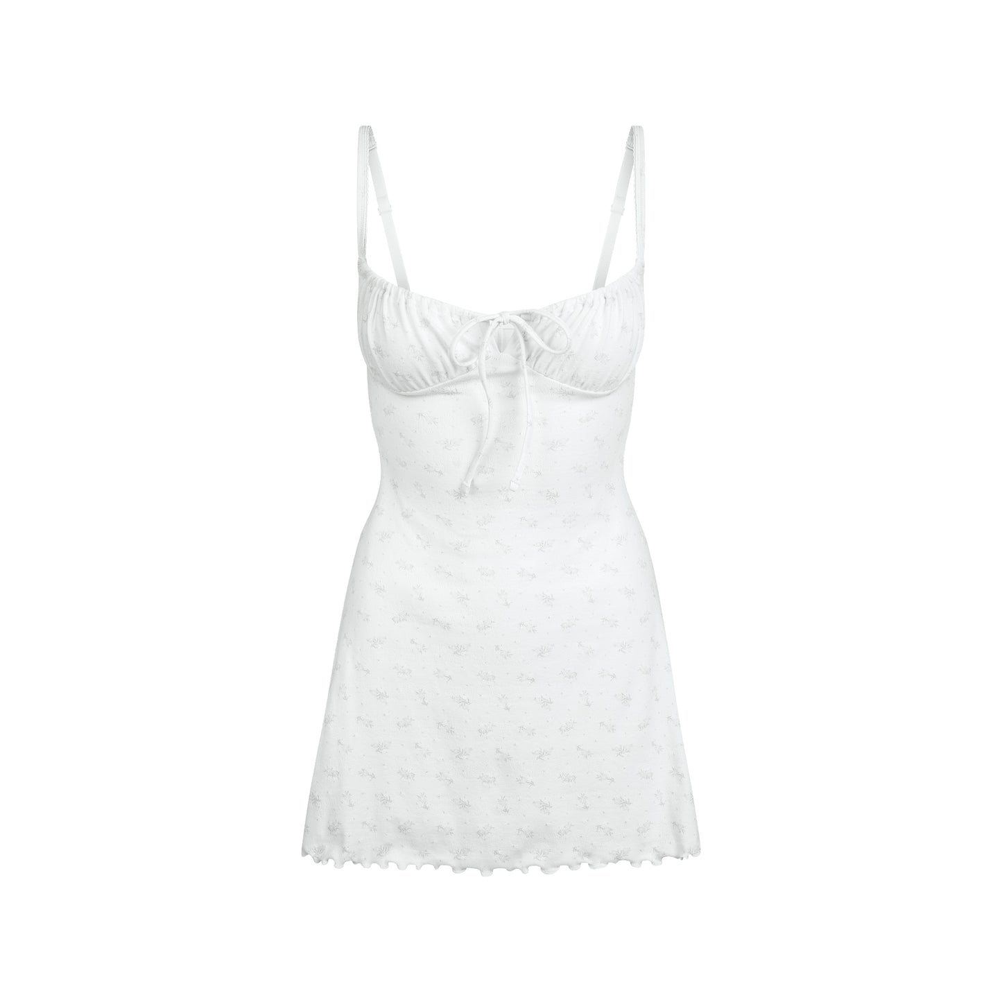 SKIMS Pointelle Mini Dress