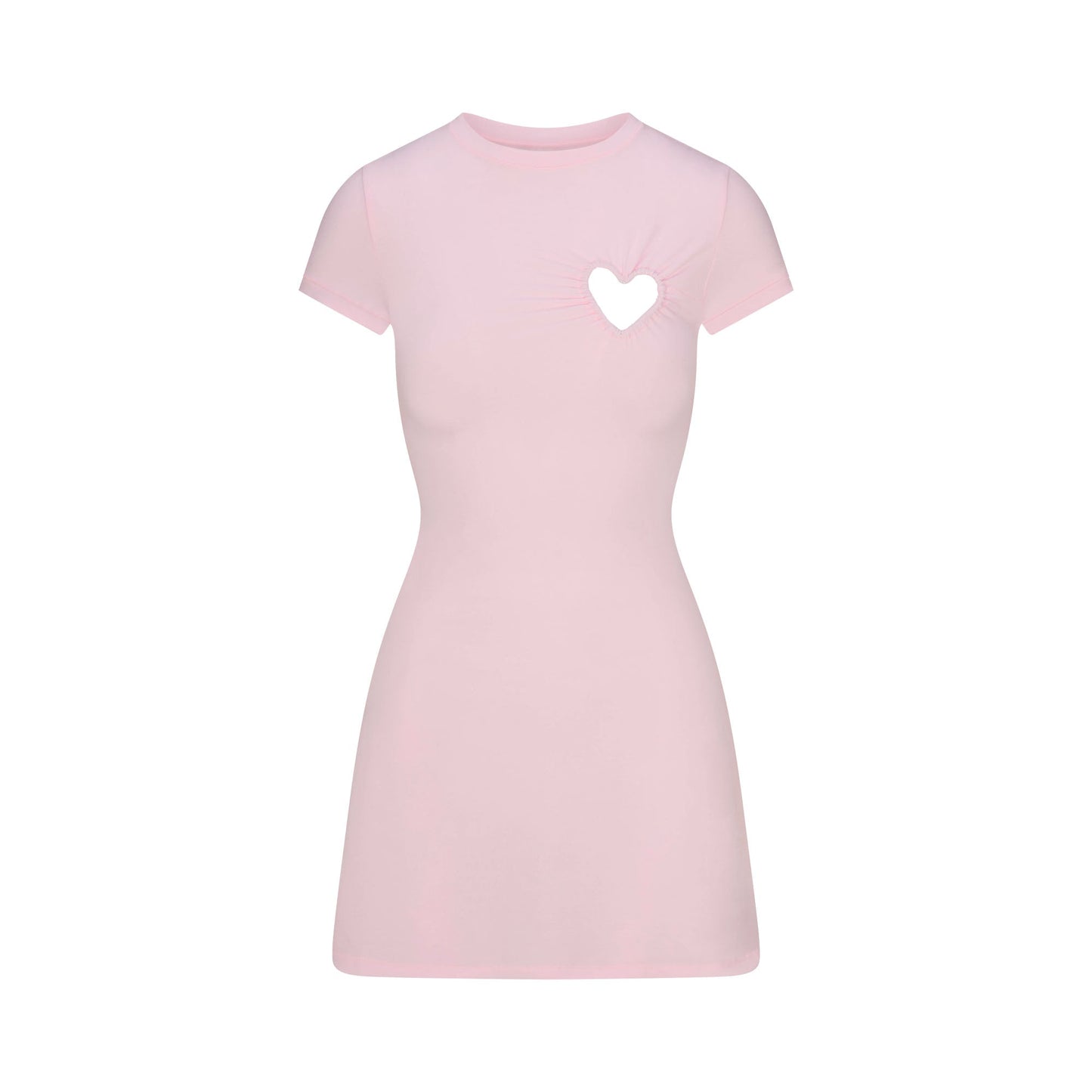 SKIMS Cotton Jersey Heart Dress