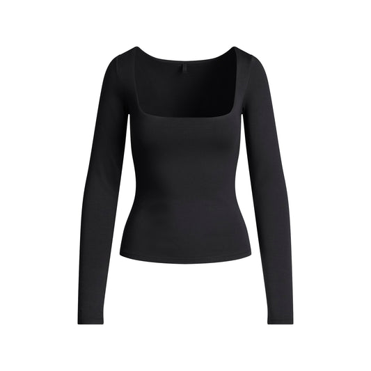 SKIMS Smooth Layers Square Neck Long Sleeve