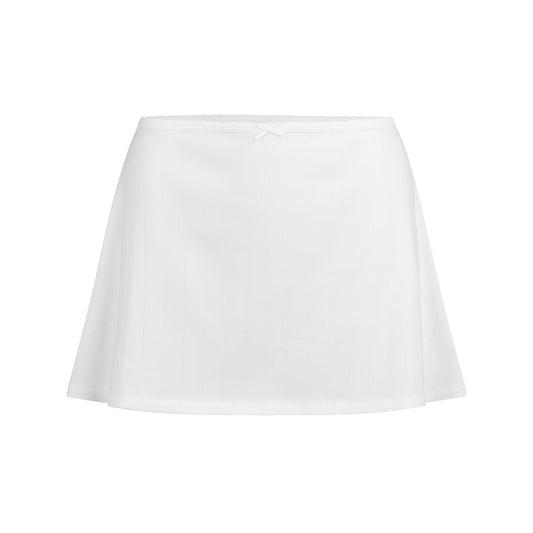 SKIMS Drop Needle Mini Skirt