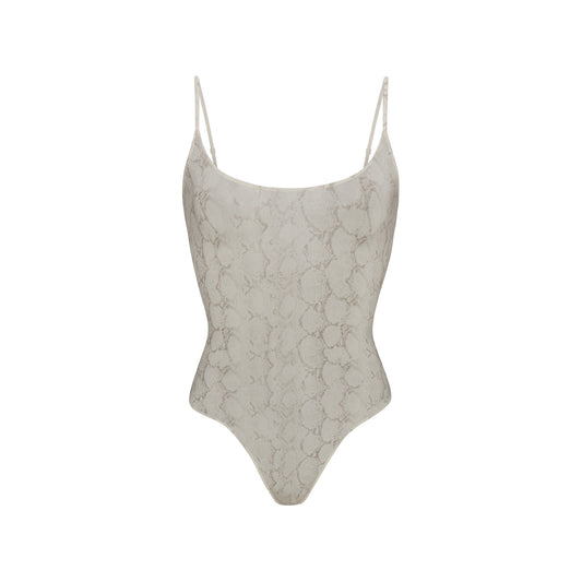 SKIMS Milky Sheer Thong Bodysuit