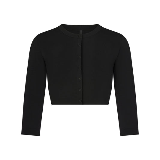 SKIMS Refined Knit Crop Cardigan