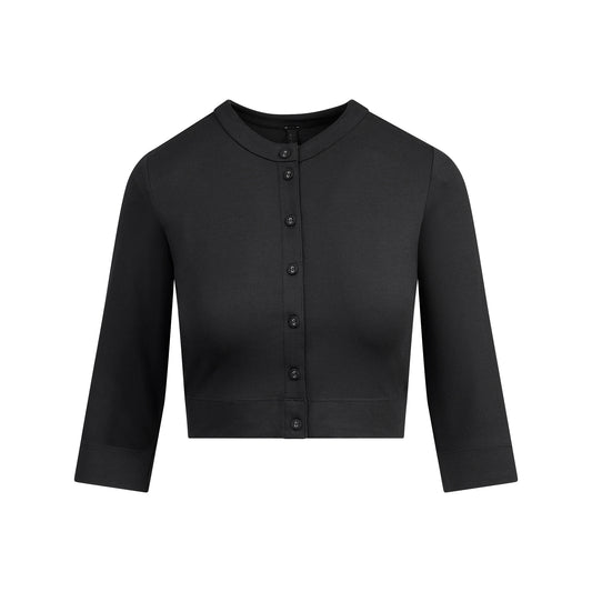 SKIMS Smooth Lounge Cropped Cardigan