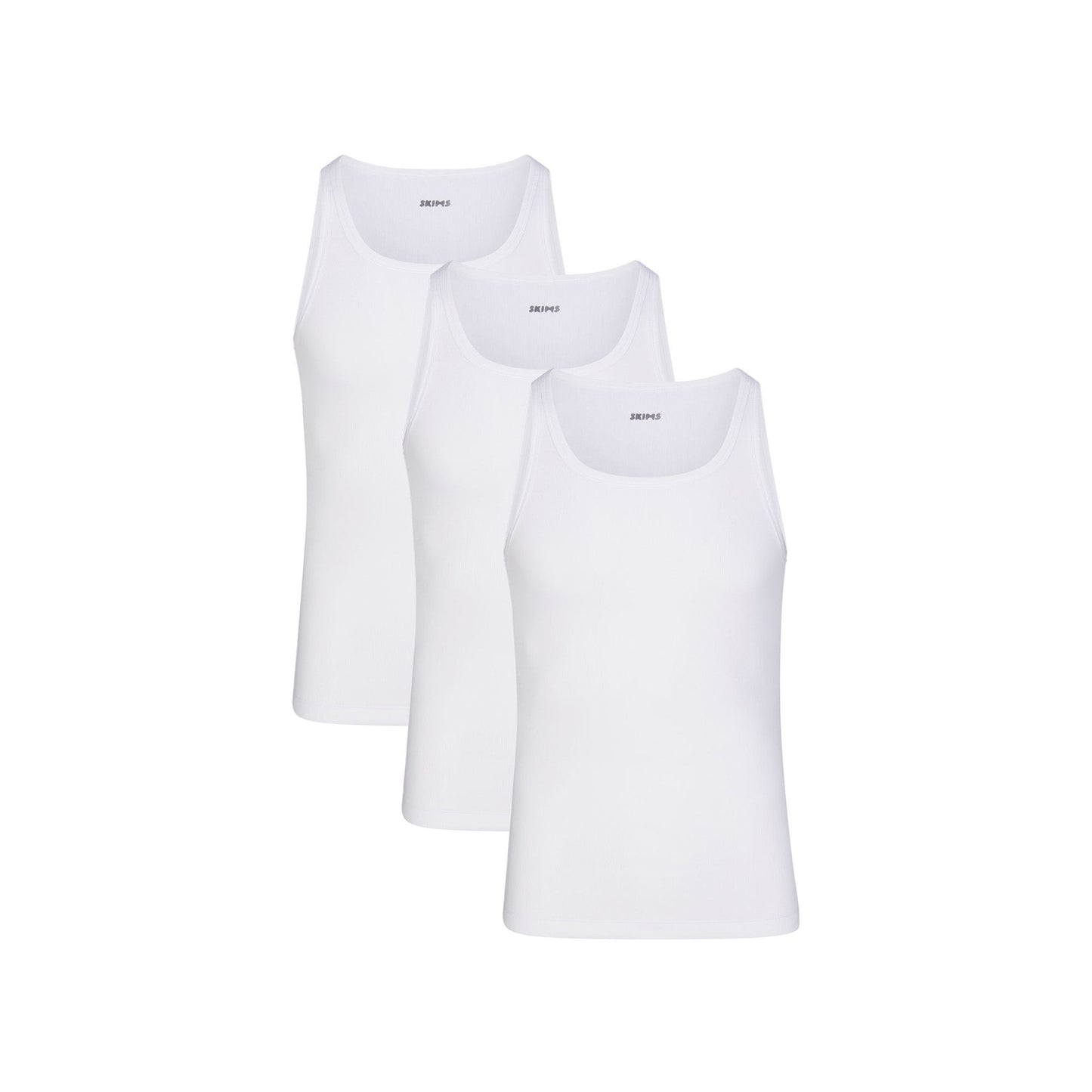 SKIMS MEN - Skims Cotton Rib Tank 3 Pack