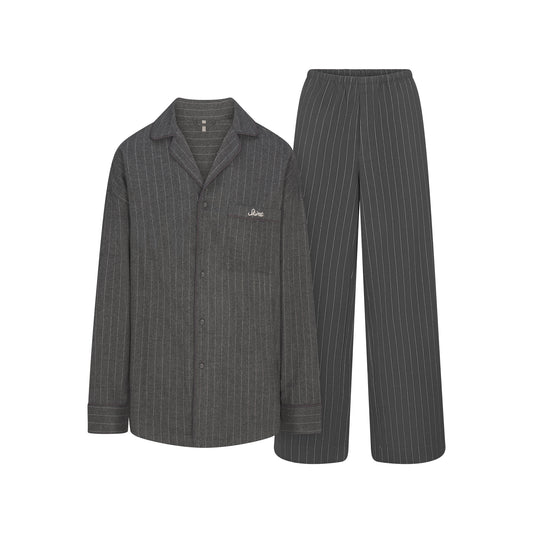 SKIMS Elevated Flannel Sleep Set