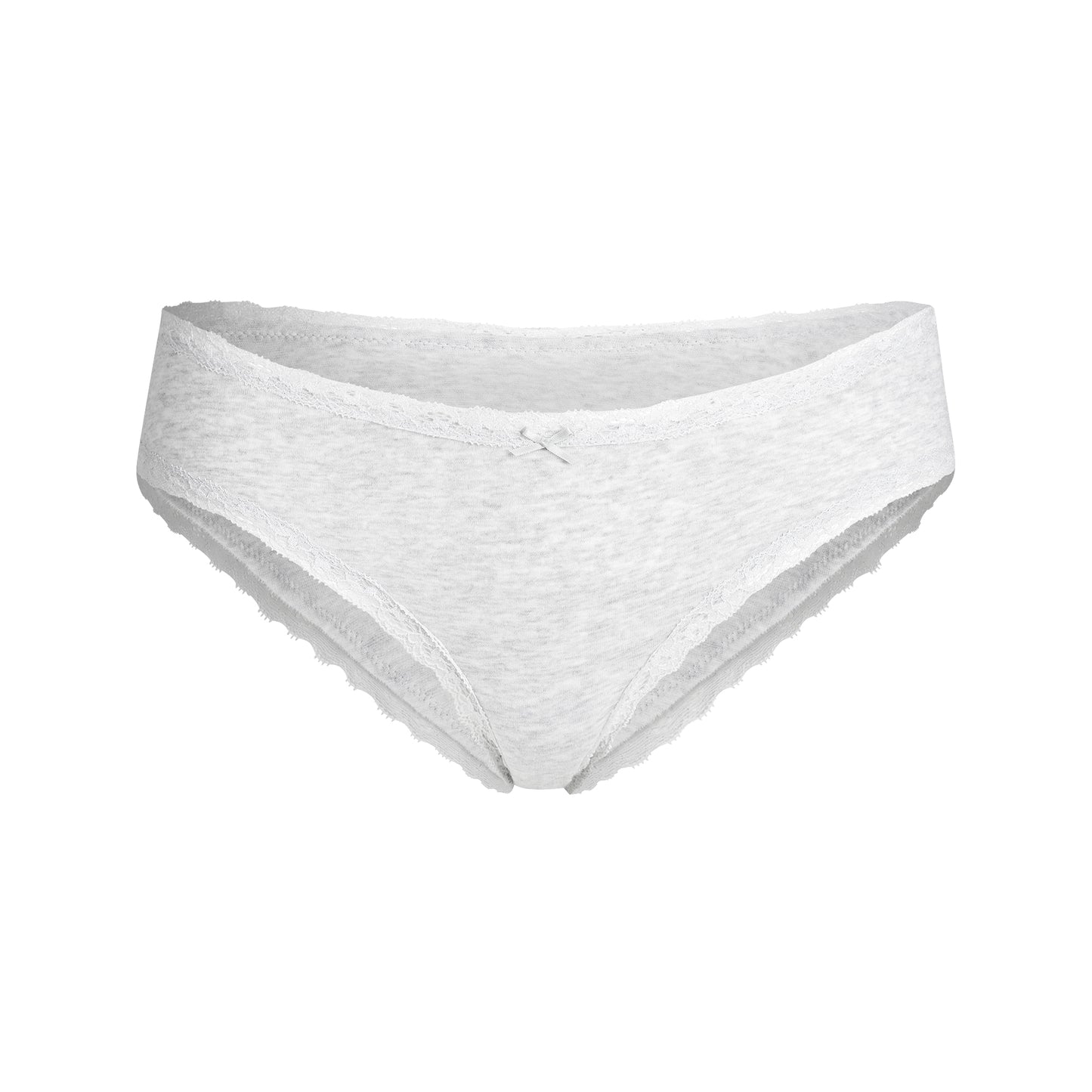 SKIMS Lightweight Cotton Lace Trim Brief
