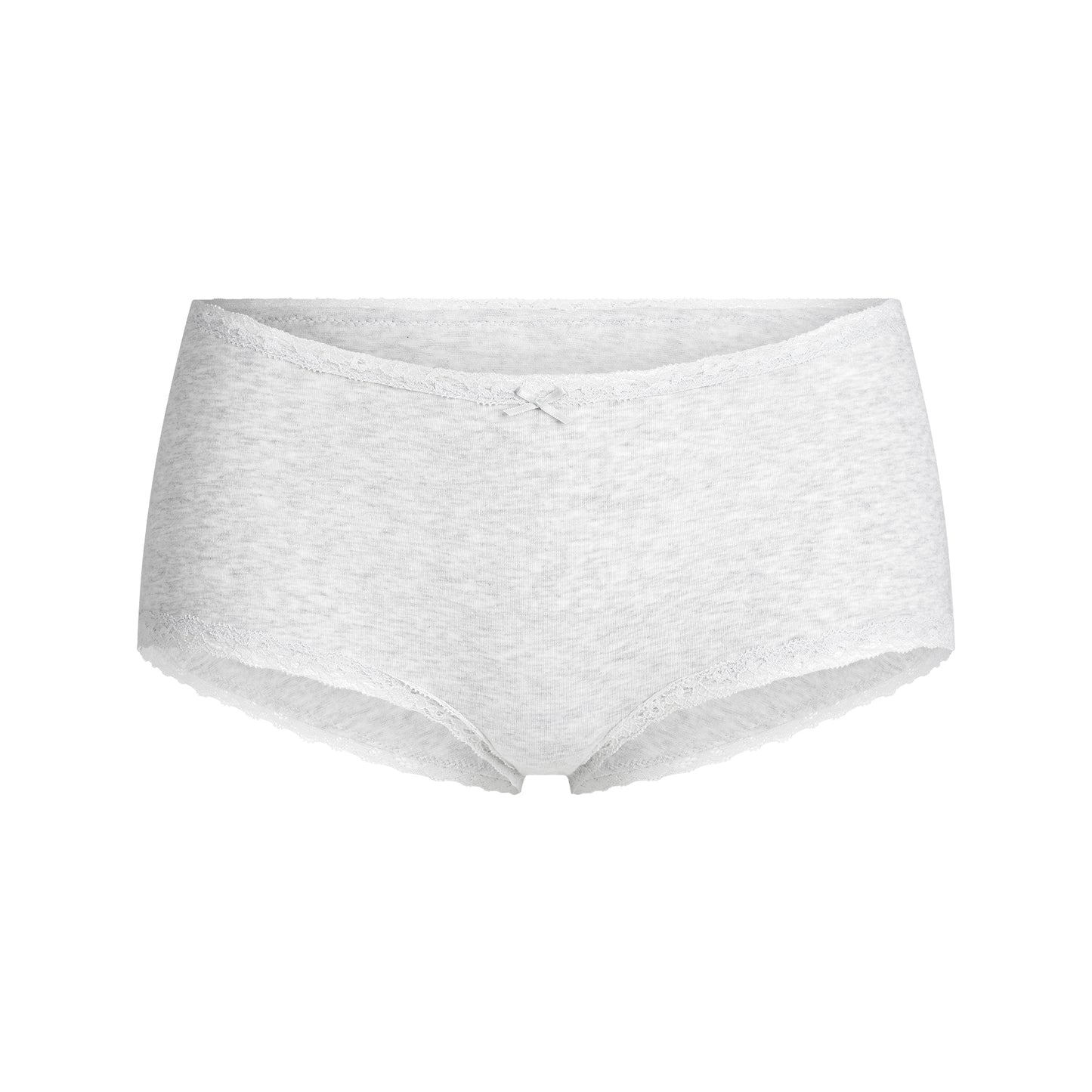 SKIMS Lightweight Cotton Lace Trim Boyshort