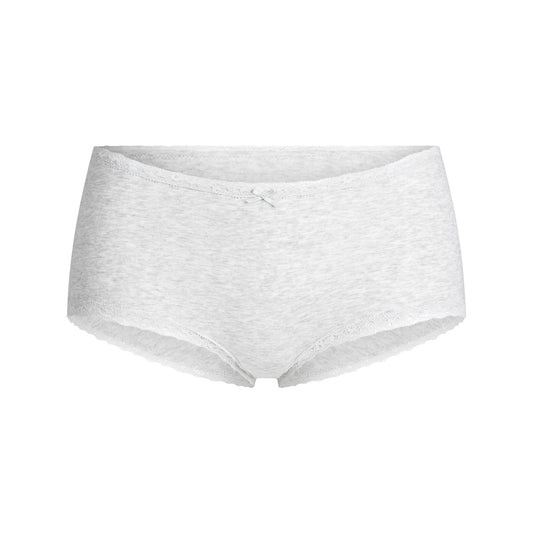 SKIMS Lightweight Cotton Lace Trim Boyshort