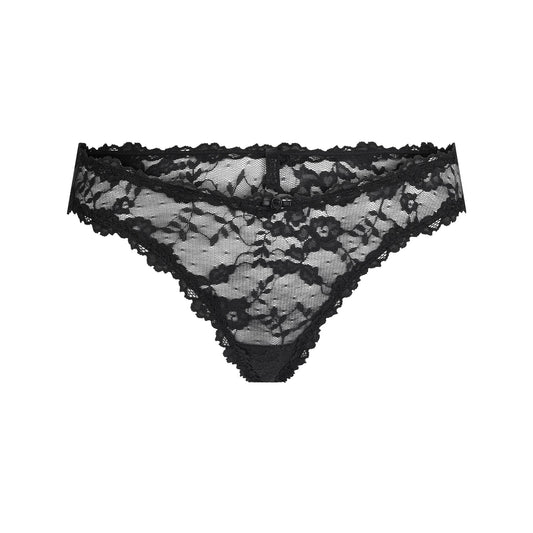 SKIMS Stretch Lace Dipped Thong