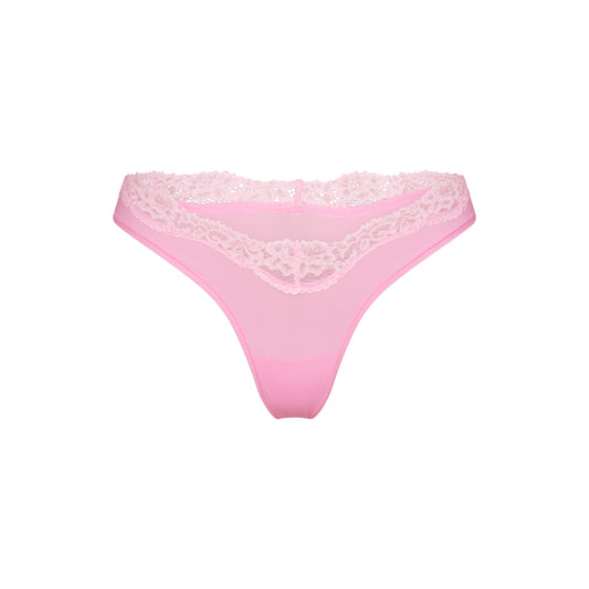 SKIMS Fits Everybody Lace Dipped Thong