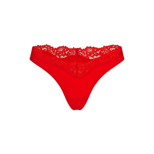 SKIMS Fits Everybody Lace Dipped Thong