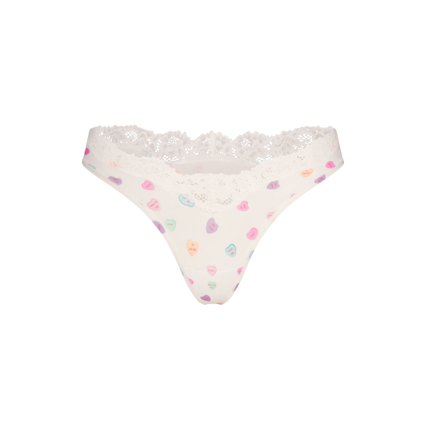 SKIMS Fits Everybody Lace Dipped Thong