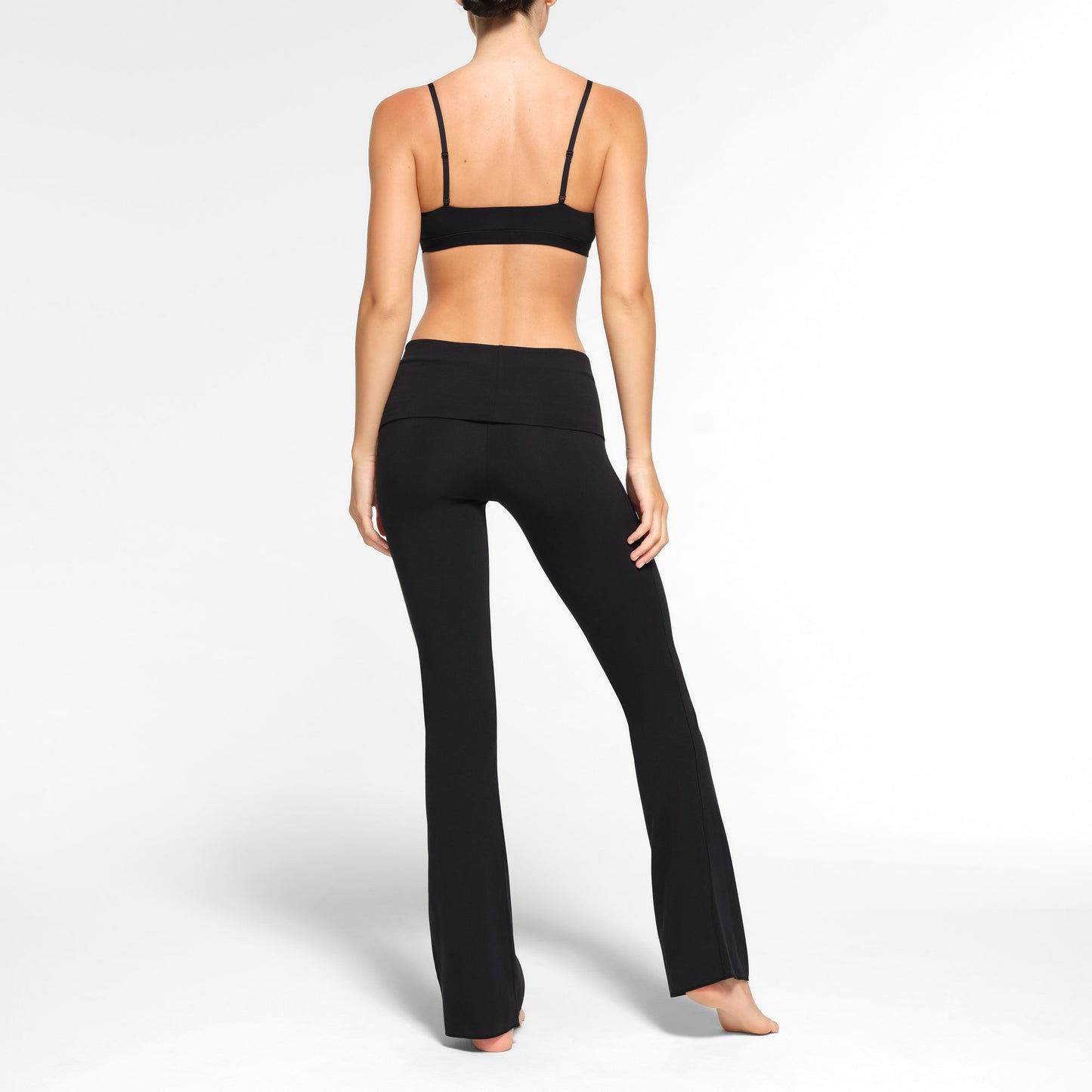 SKIMS Cotton Jersey Foldover Pant