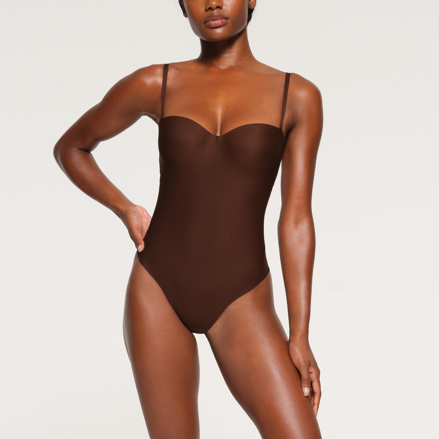 SKIMS Skims Body Underwire Thong Bodysuit