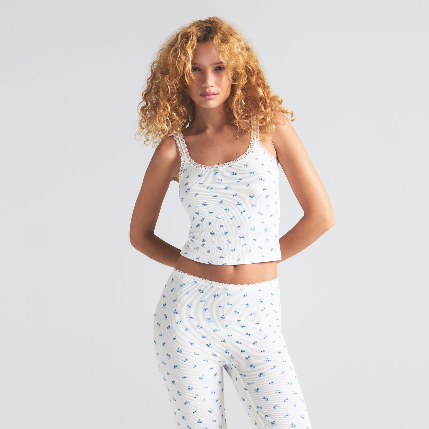 SKIMS Soft Lounge Lace Cami