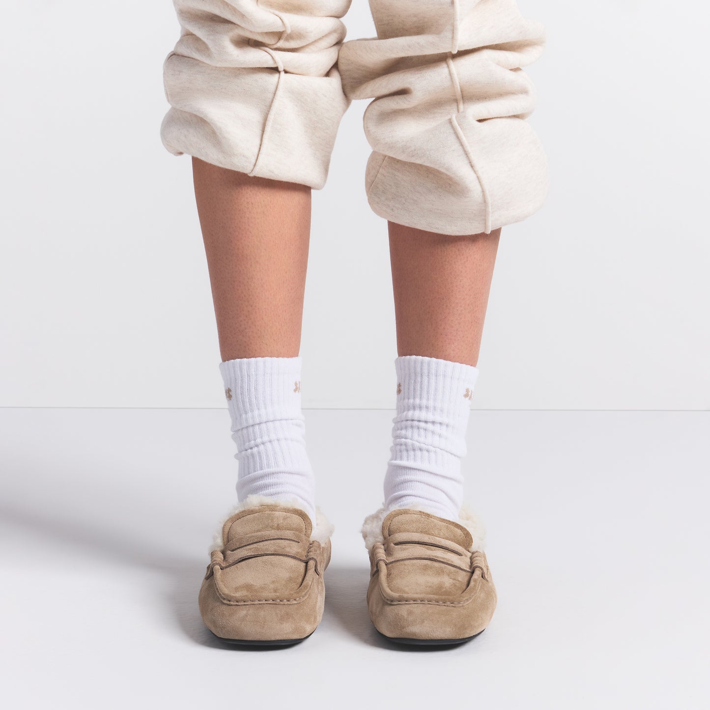 SKIMS Accessories Ribbed Crew Sock 3-Pack