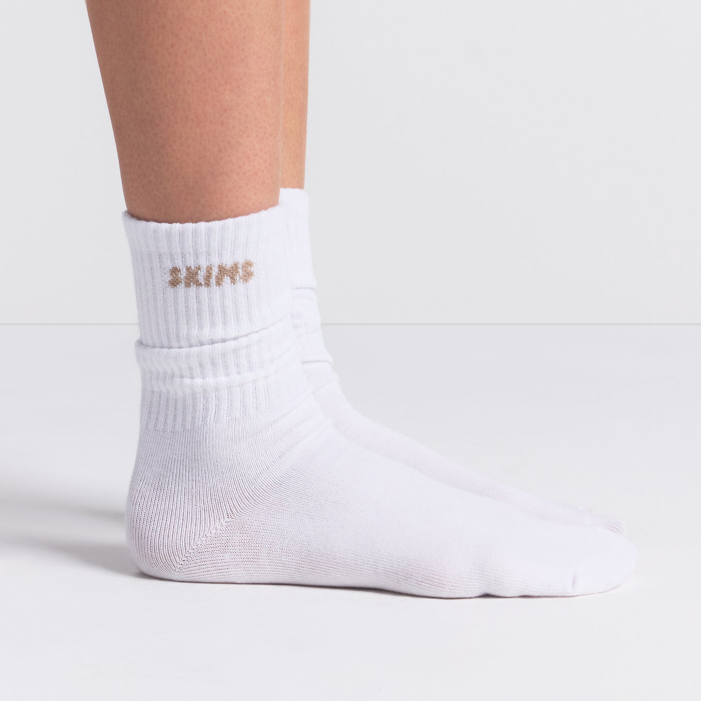 SKIMS Accessories Ribbed Crew Sock 3-Pack