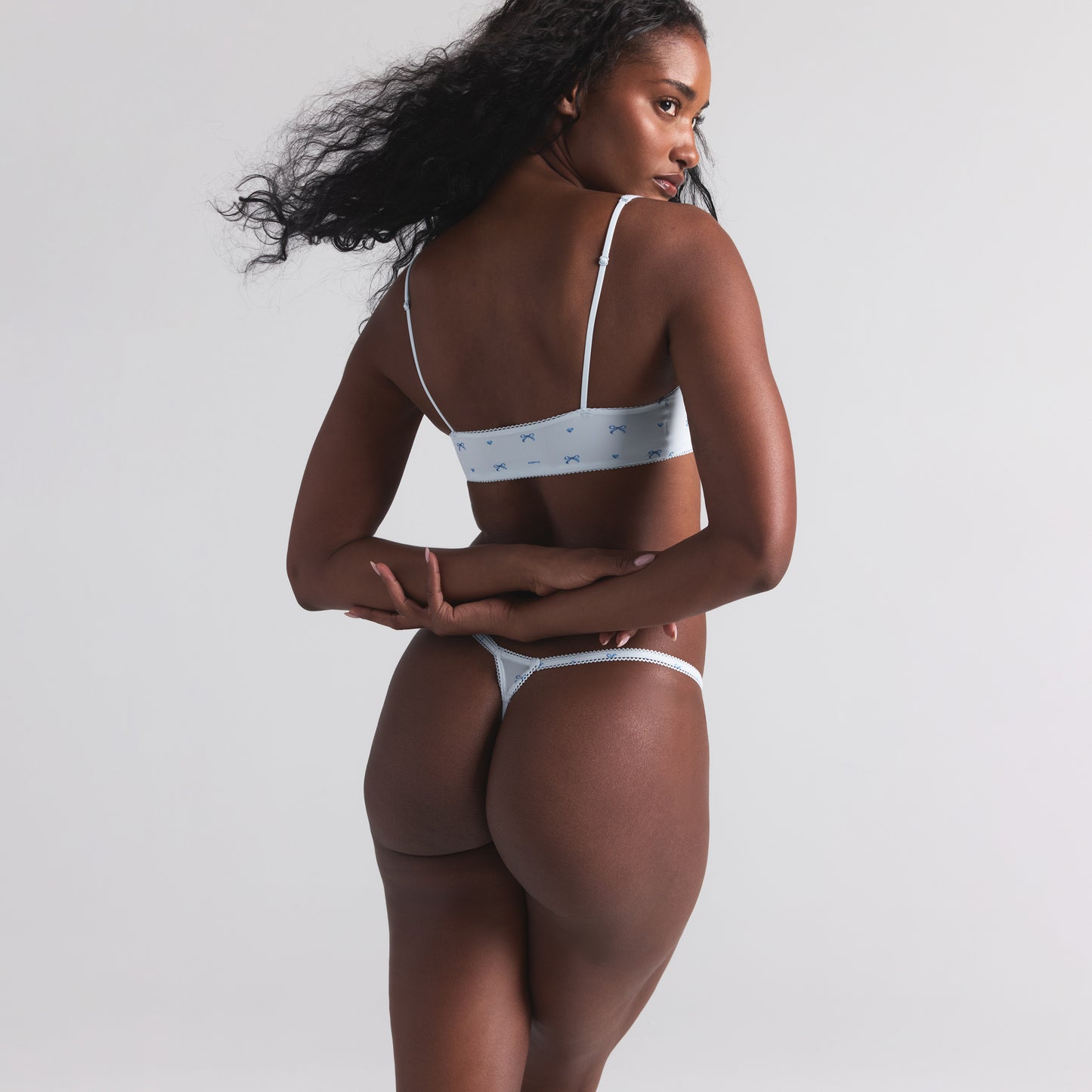 SKIMS Fits Everybody Picot Skimpy Scoop Bralette 2 Pack