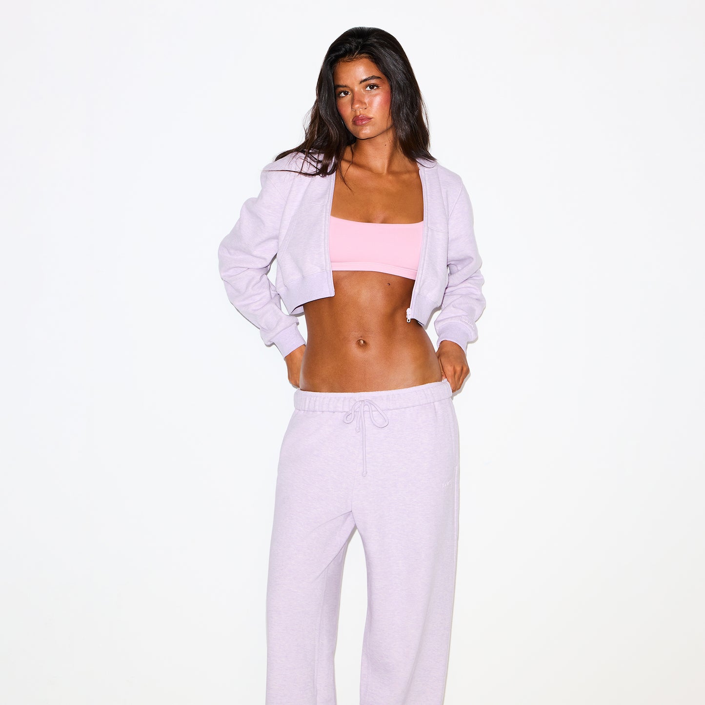 SKIMS Cotton Fleece Classic Straight Leg Pant