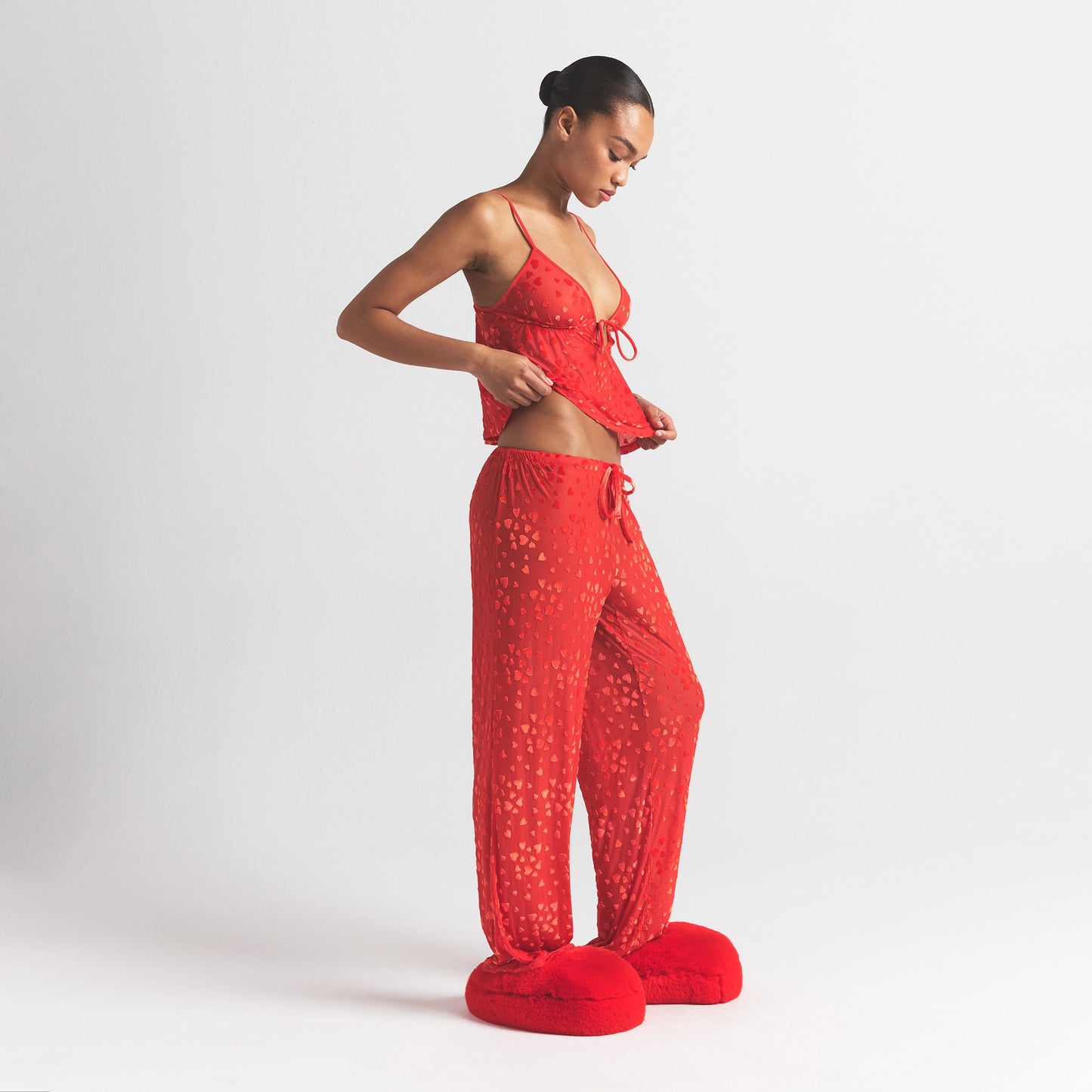 SKIMS Sheer Velvet Cami & Pant Set