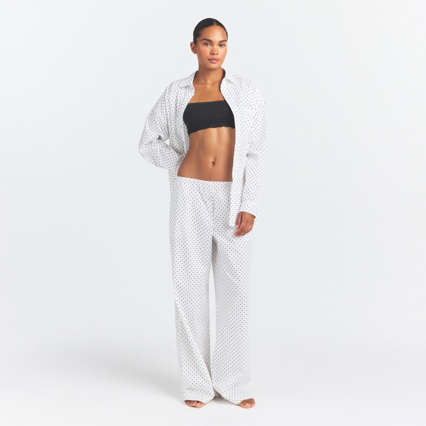 SKIMS Cotton Poplin Sleep Oversized Set