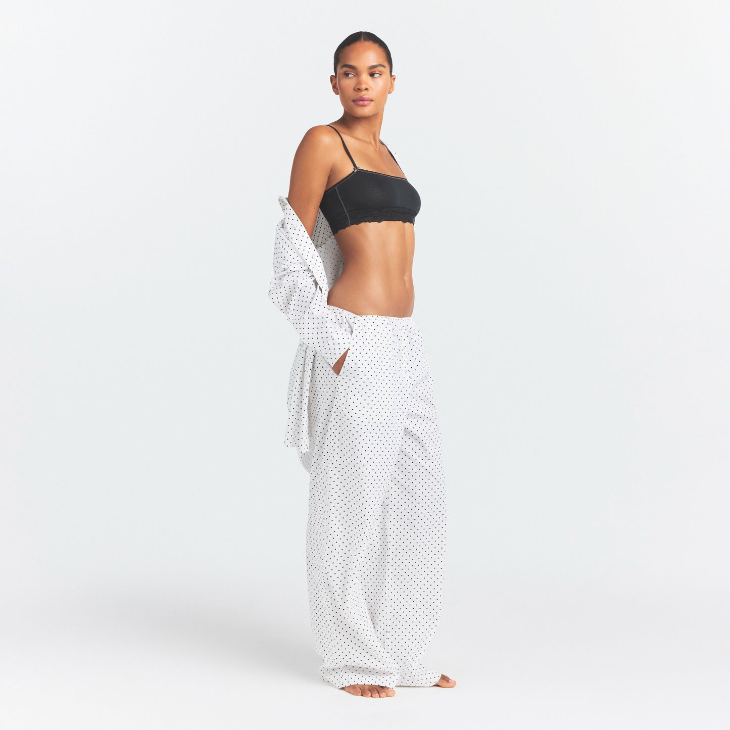 SKIMS Cotton Poplin Sleep Oversized Set