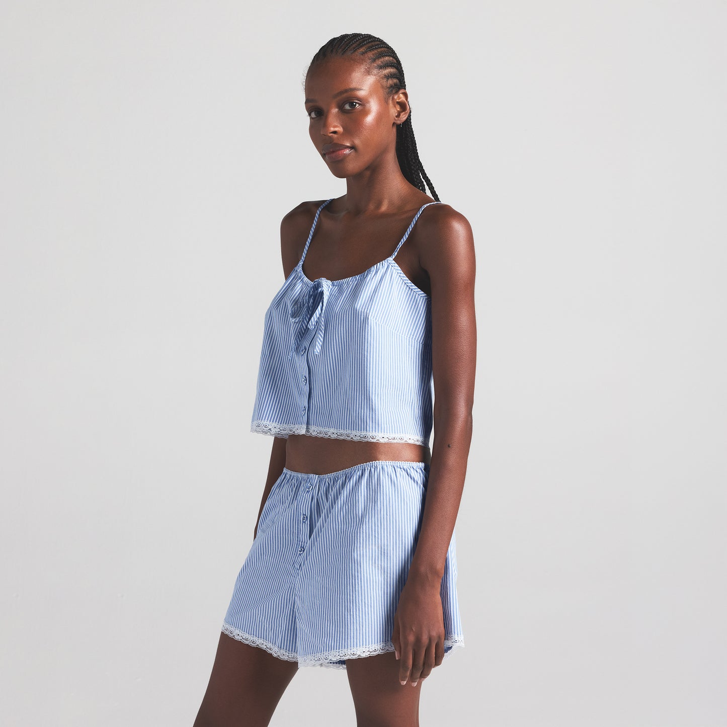 SKIMS Cotton Poplin Sleep Tank