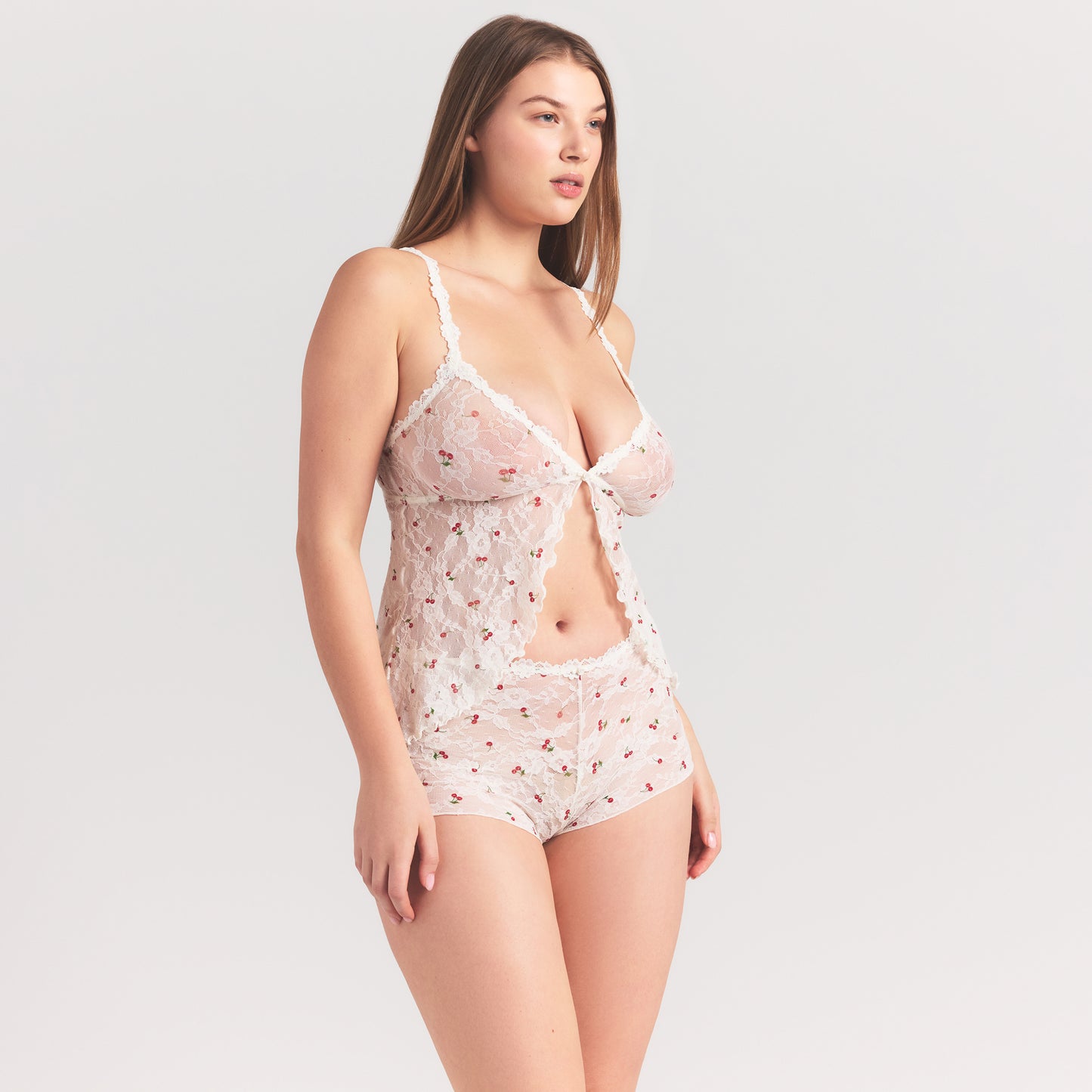 SKIMS Stretch Lace Boyshort