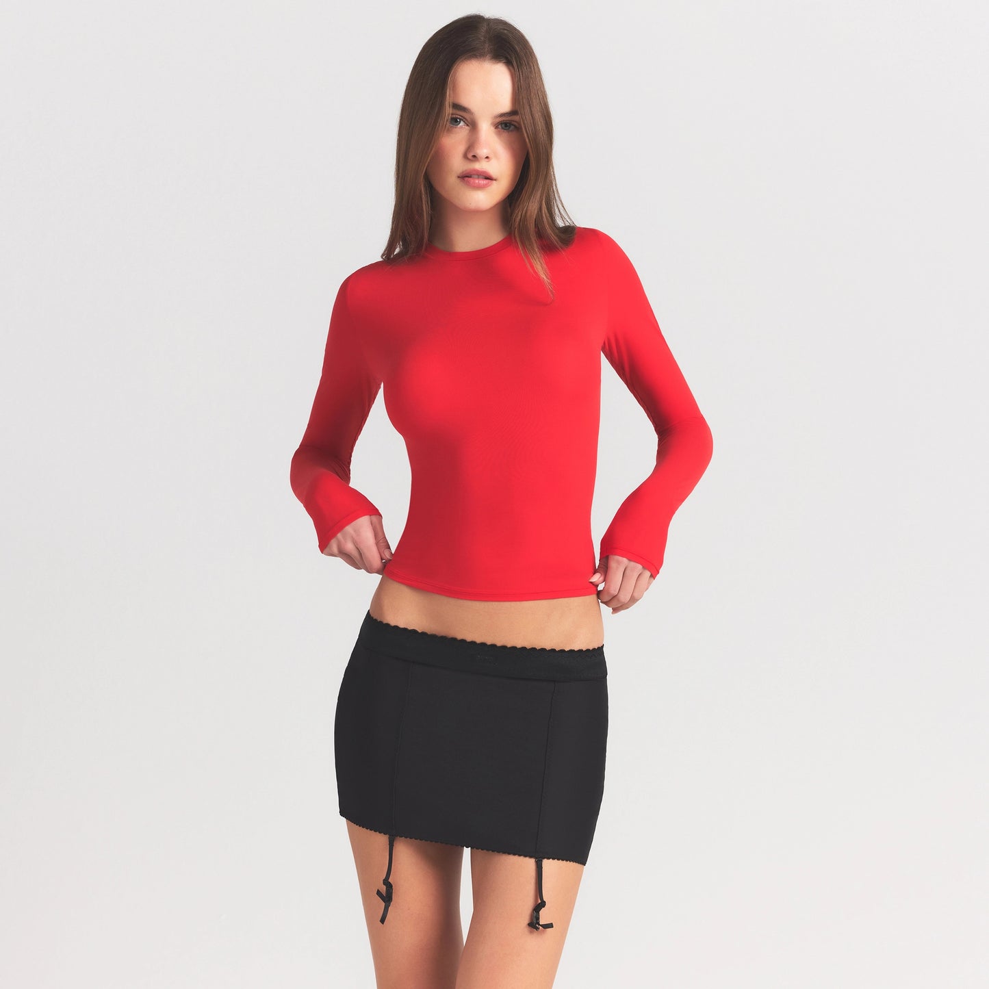 SKIMS Fits Everybody Long Sleeve T-Shirt