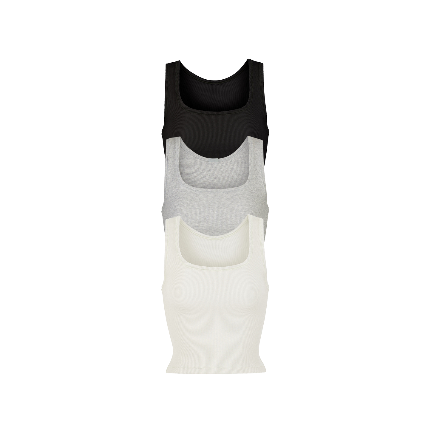 SKIMS Cotton Rib Tank 3-Pack