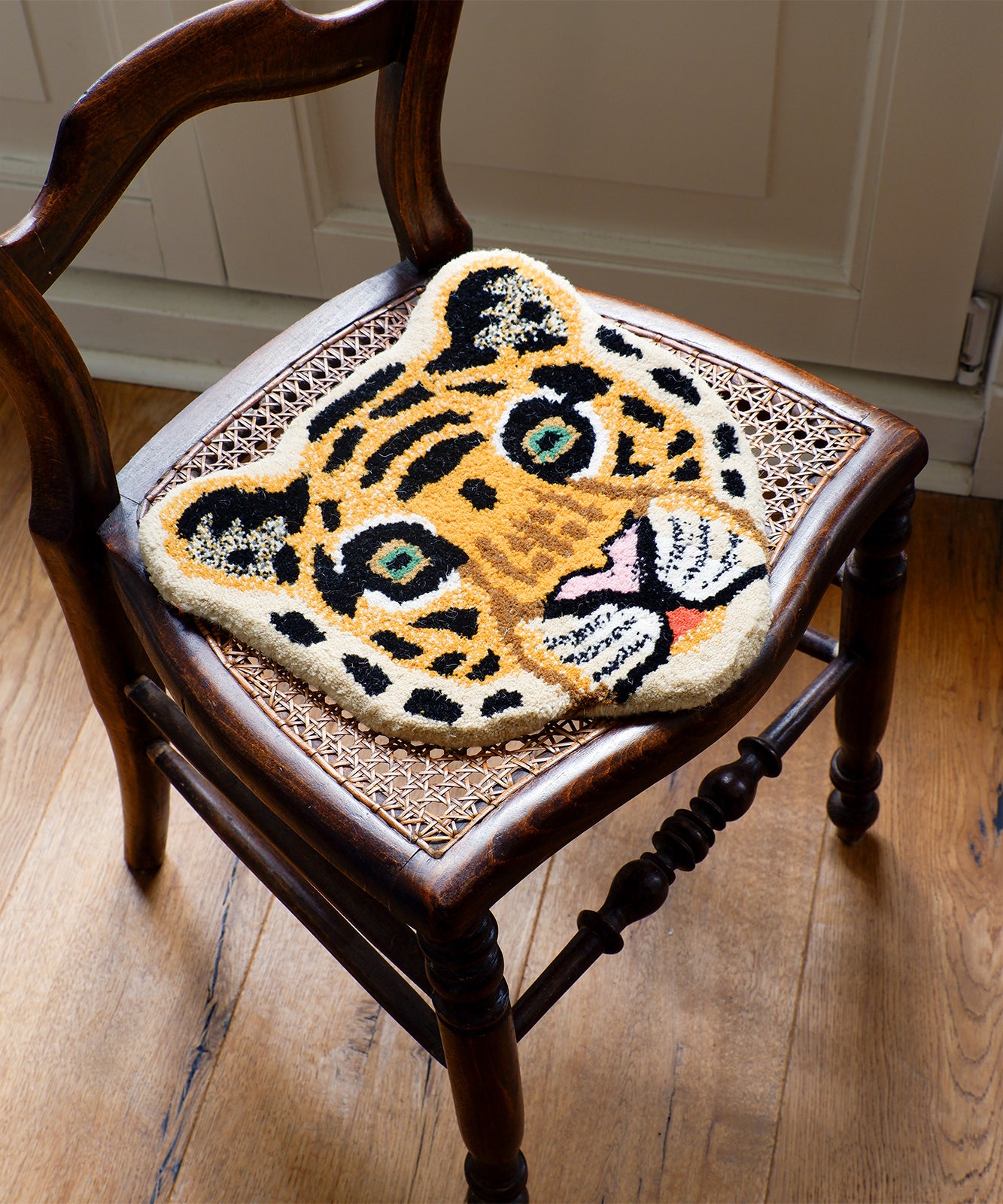 Doing Goods Cloudy Tiger Head Rug