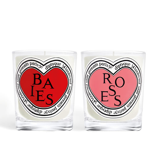 Diptyque Valentine'S Baies & Roses Duo 2X190G
