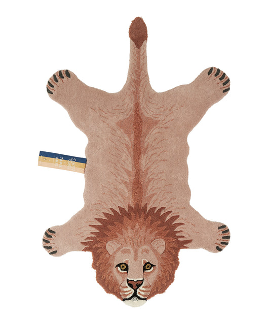 Doing Goods Pinky Lion Rug Large