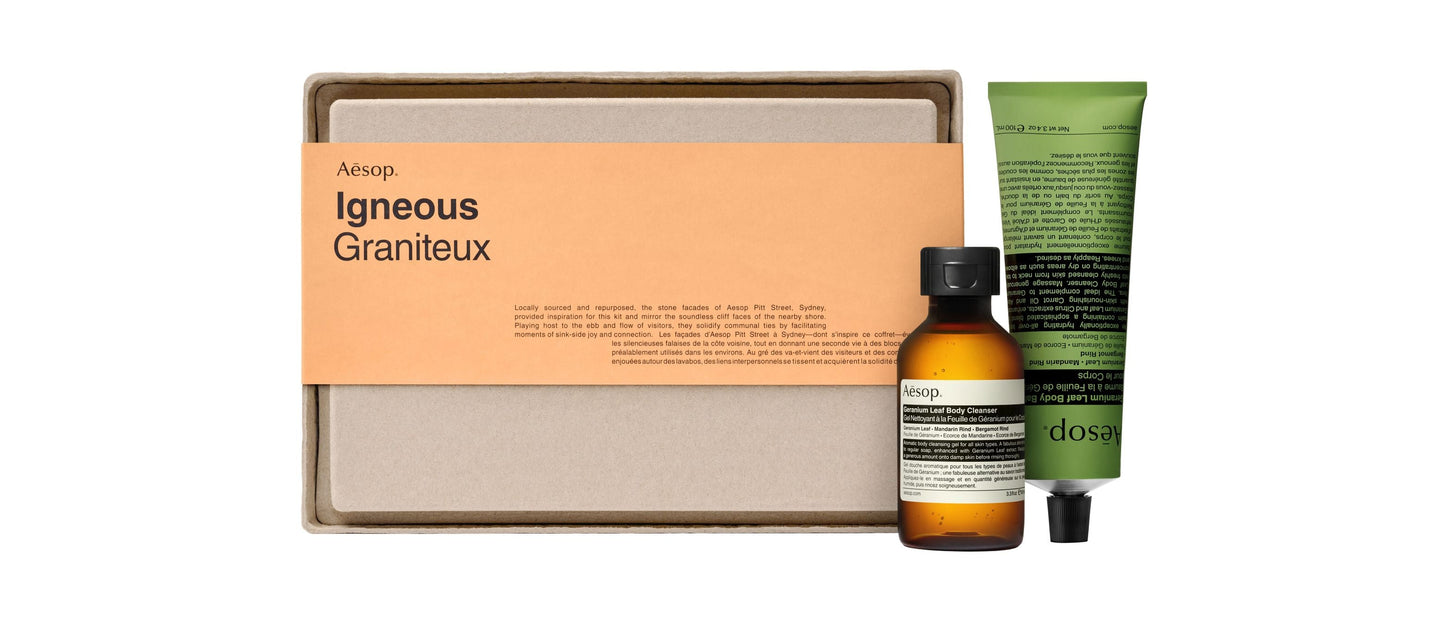 Aesop Igneous - Basic Body Kit Gift Box